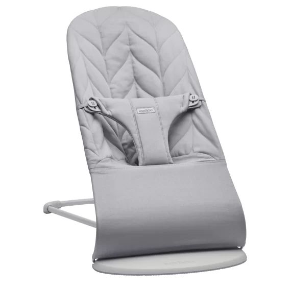 Transat Bliss – Gris clair / Coton, matelassage Pétale / Gris clair