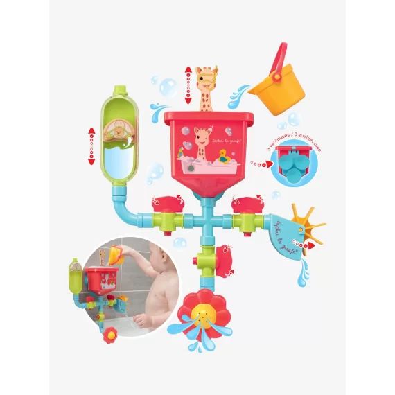 Tuyaux folies Sophie la Girafe VULLI rouge