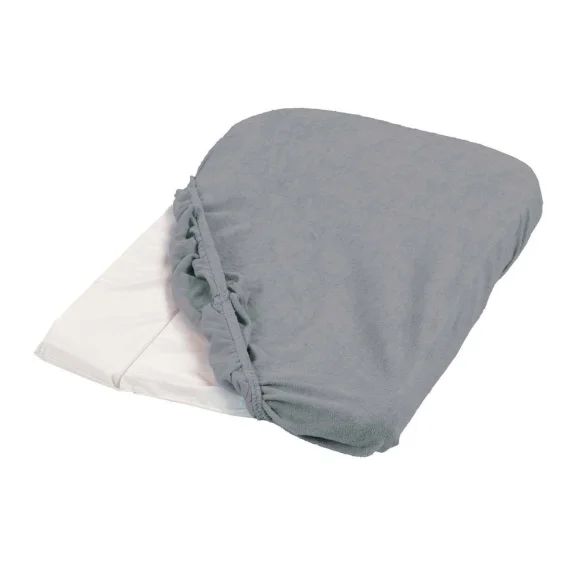 Housse De Matelas À Langer En Éponge Gris