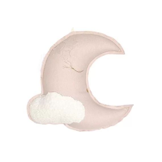Mobile lune rose poudré Louis