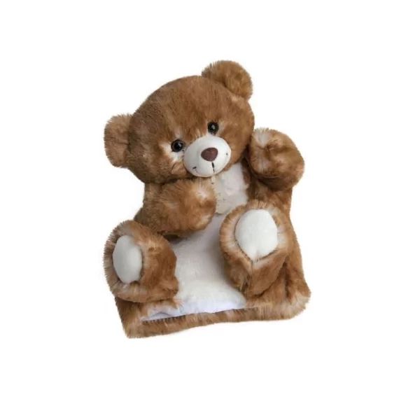 Doudou marionnette Ours