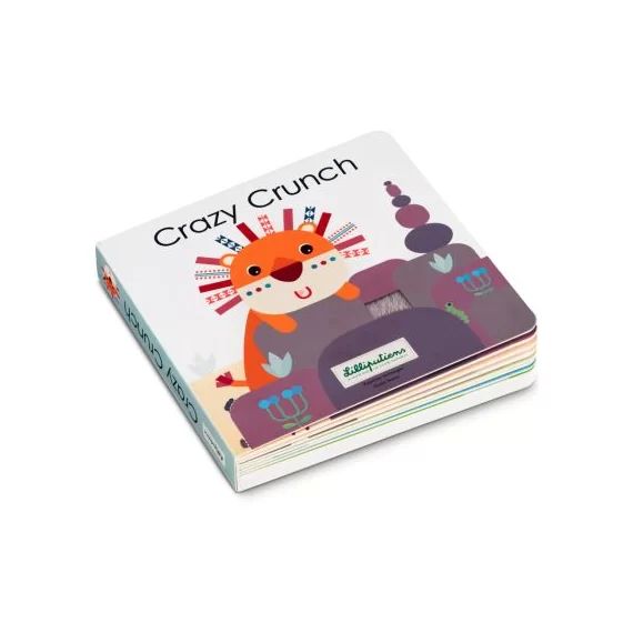 Livre bébé tactile et sonore Crazy Crunch