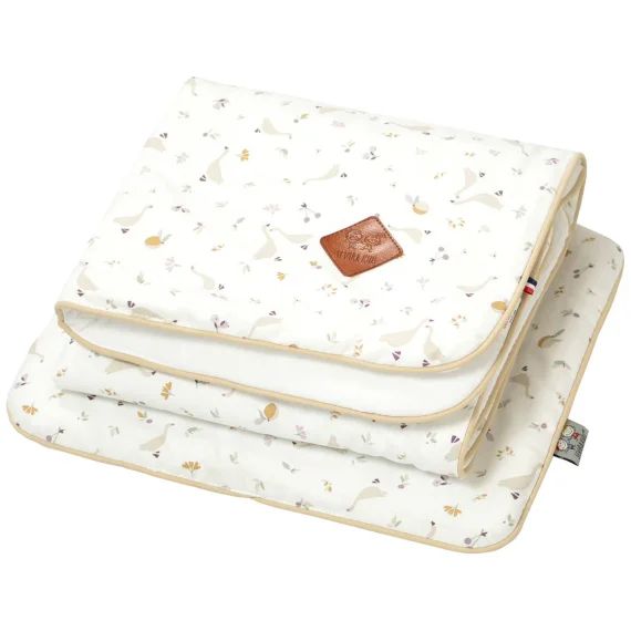Ensemble Coussin Et Couverture Pour Berceau Et Couffin Sidonia Beige, Sidonia