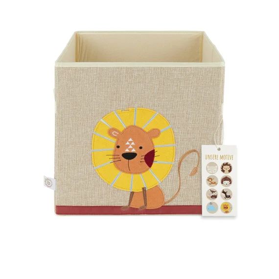 Boîte De Rangement Pliable – Motif Lion Lion