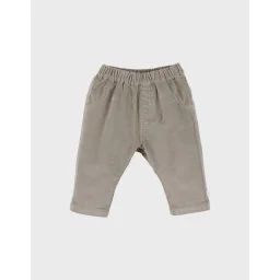 Pantalon En Velours Côtelé Vert