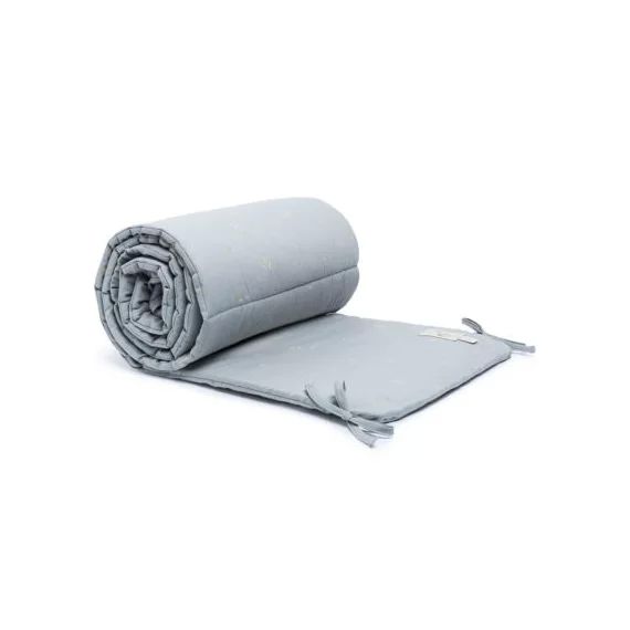 Tour de lit Nest Willow Soft Blue (pour lits 60 x 120 et 70 x 140 cm)