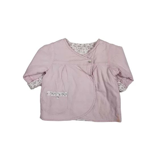 Veste Fille reversible 6 mois