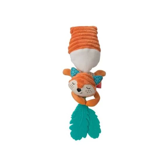 Peluche vibrante à suspendre renard (31 cm)