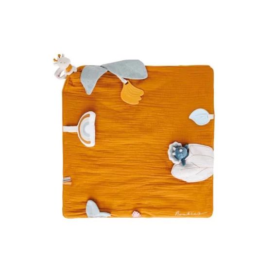 Couverture d&rsquo;activités Tiga en coton BIO beige