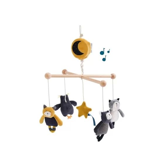 Mobile musical chats Les Moustaches