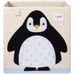 Cube de rangement Pingouin (33,5 x 33,5 cm)