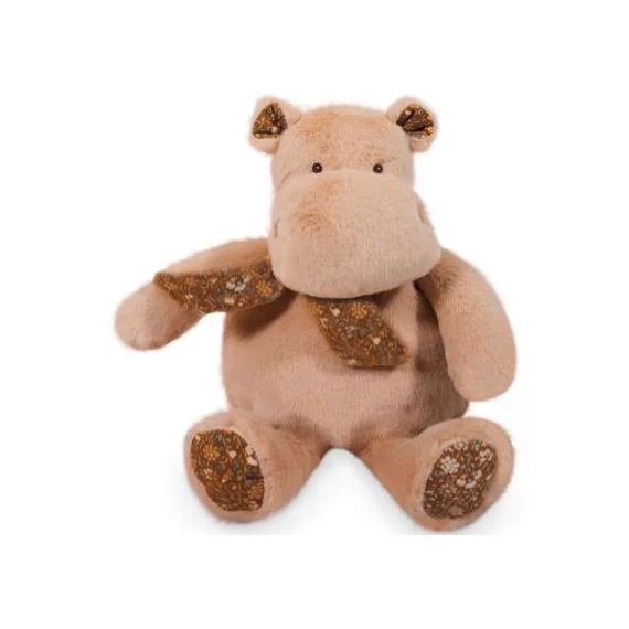 Peluche hippopotame beige Hippo Bandana (22 cm)