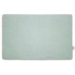 Oreiller Plat En Gaze De Coton Jeanne Vert De Gris