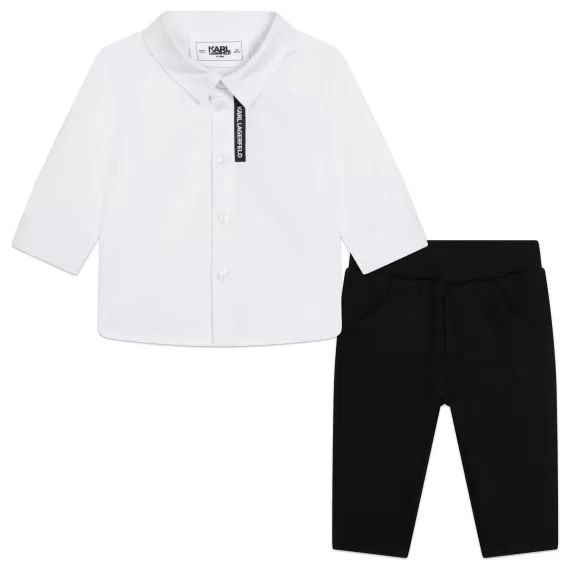 Ensemble chemise et pantalon Garçon Blanc