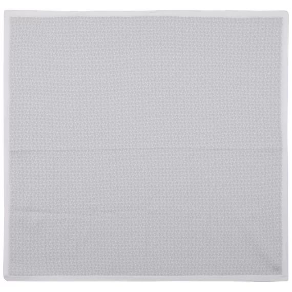 Couverture tricotée en coton Fille Gris