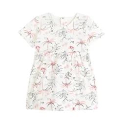Robe Bébé Fille Bahia Blanc