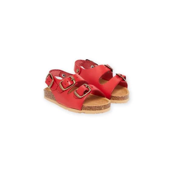 Sandales Rouges Bébé Garçon