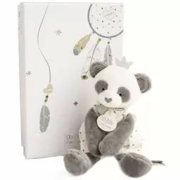 Coffret peluche Panda Attrape-rêves (20 cm)