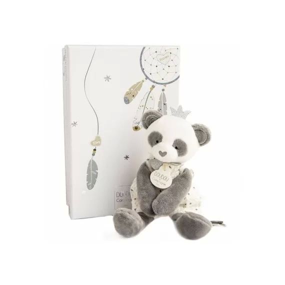 Coffret peluche Panda Attrape-rêves (20 cm)