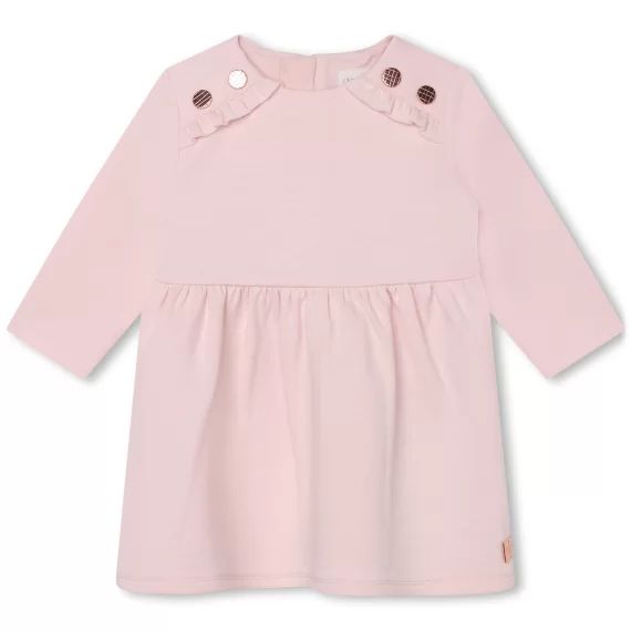 Robe à volants Fille Rose