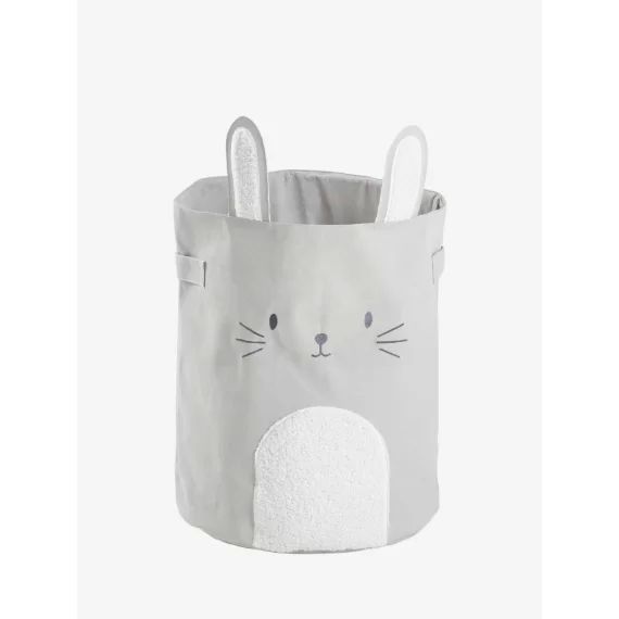 Panier de rangement XL Lapin gris