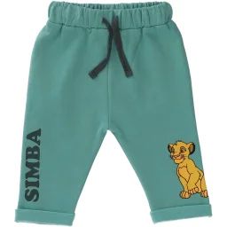Pantalon En Molleton Disney Simba Roi Lion Vert D’eau