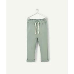 Jogging bébé fille en fibres recyclées vert –  – Soldes