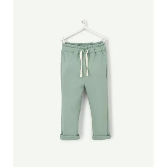 Jogging bébé fille en fibres recyclées vert –  – Soldes