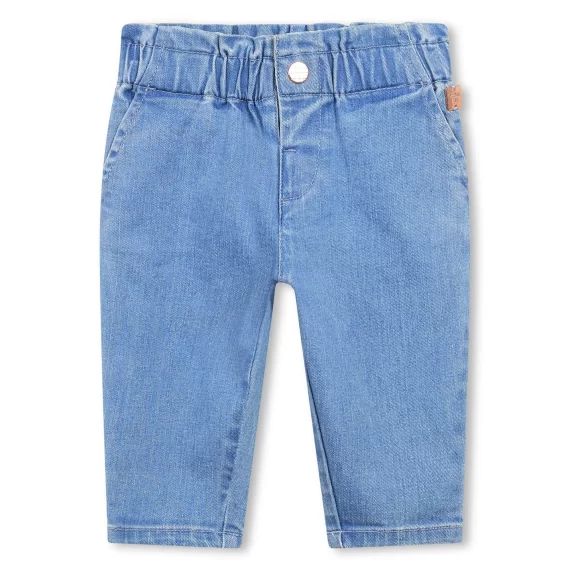Pantalon en denim Fille Bleu