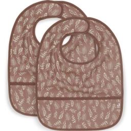 Lot de 2 bavoirs plastifiés Meadow Chestnut