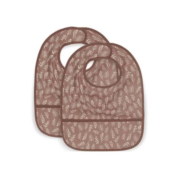 Lot de 2 bavoirs plastifiés Meadow Chestnut