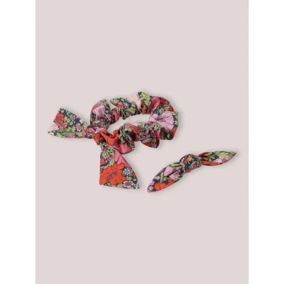 Pince Et Chouchou En Tissu Liberty Fille Lib Meadow Song