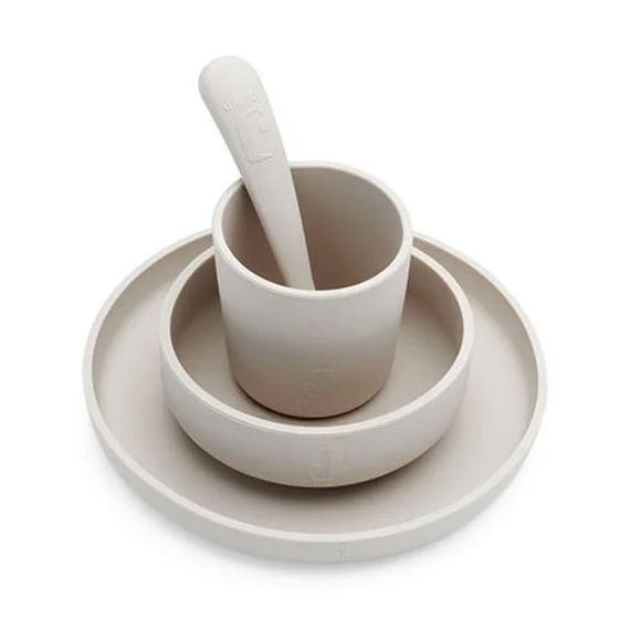 Coffret De Table En Silicone (4pcs) Beige
