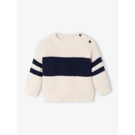 Pull tricot bébé coquille d&rsquo;oeuf