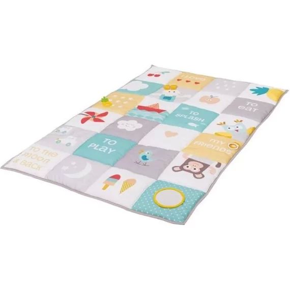 Taf Toys Grand tapis d&rsquo;activités I Love 150 x 100 cm 12175 gris