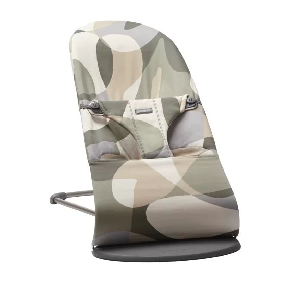 Transat Bliss – Imprimé, Kaki/Vert / Coton / Gris foncé