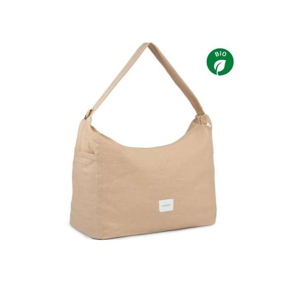Sac à poussette Lin français sand