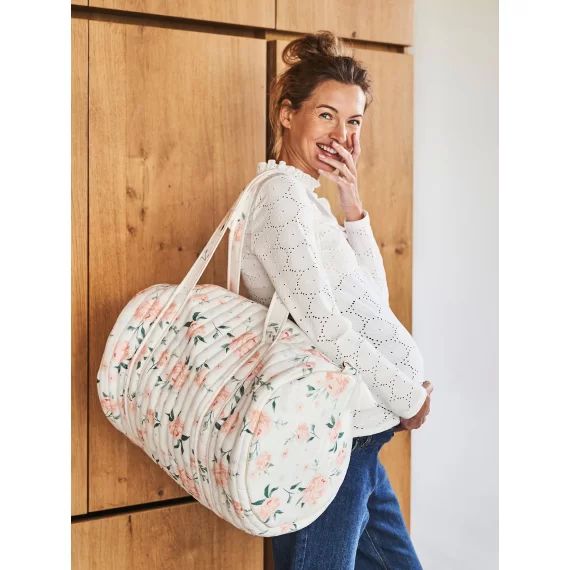 Sac à langer Baby Roll en gaze de coton eau de rose