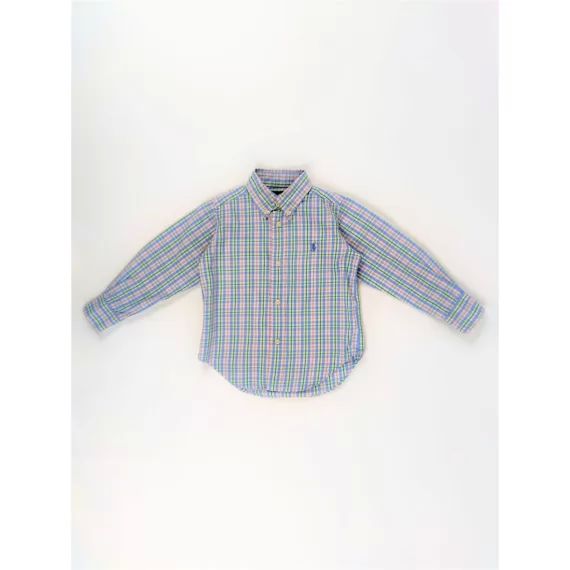 Chemise à rayures Fille ou Garçon 2 ans