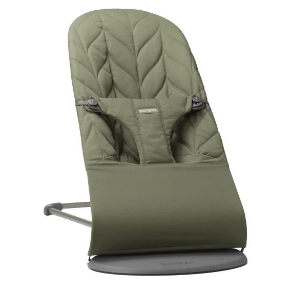 Transat Bliss – Vert foncé / Tissé, matelassage Pétale / Gris foncé