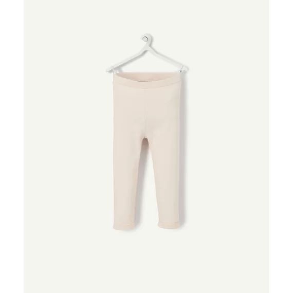 Le legging rose pâle en coton biologique –  – Soldes