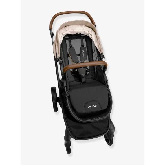Poussette NUNA Demi Grow bicolore noir/beige (timber)