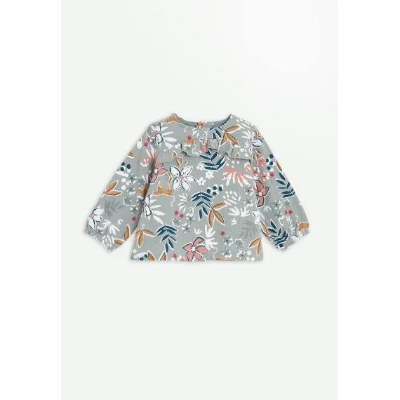 Tunique Fille En Gaze De Coton Palaos Bleu