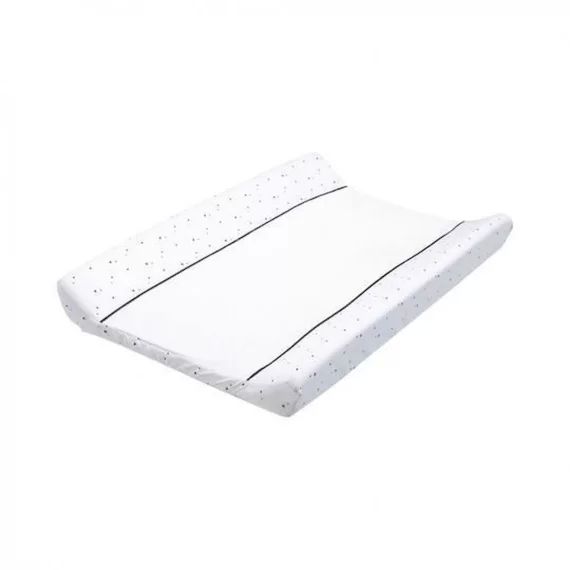 Housse de matelas à langer 50 x 80 cm Claire blanc
