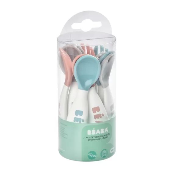 Lot Couverts Ergonomiques Deuxième Age Béaba