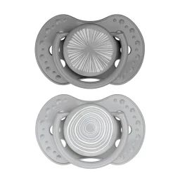 Lot De 2 Sucettes Dynamique Lovi Harmony Taille 4 – Plus 18 Mois Gris