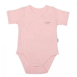 Body Manches Courtes En Coton Bio – Basic Rose