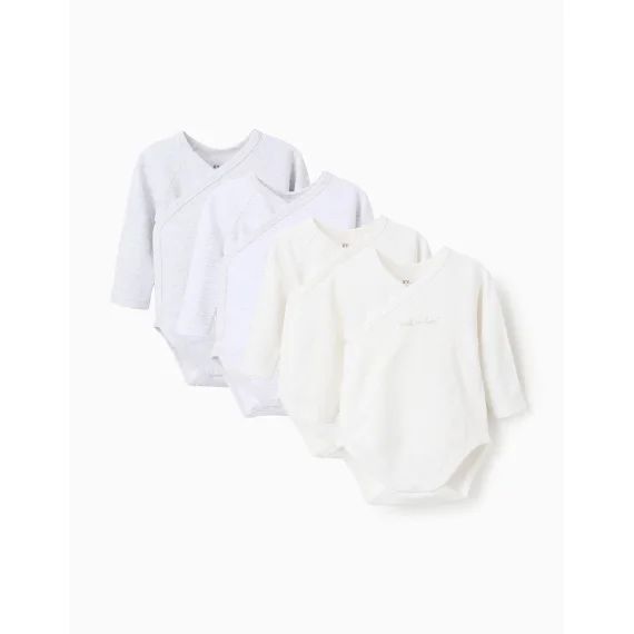 Lot De 4 Bodies Croisés Multicolore