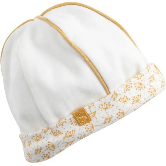 Bonnet de naissance jaune topaze Promenons-nous