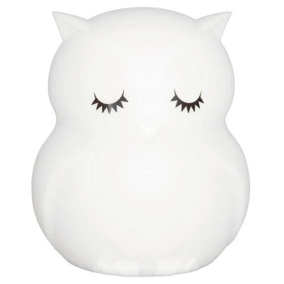 Petite Veilleuse Hibou Blanc